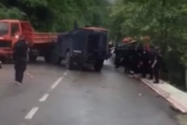Objavljen snimak probijanja barikade u Zubinom potoku