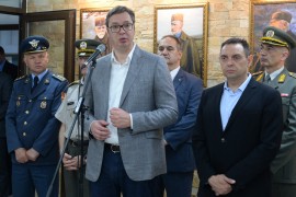 Vučić: Ponosan na reakciju vojske