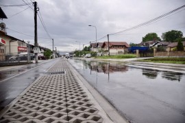 Novi trotoar i biciklistička staza u Zalužanima