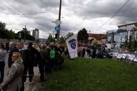 Protesti ispred pravosudnih institucija BiH