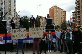 Počeo protest u Kosovskoj Mitrovici: "Ostajemo ovde"