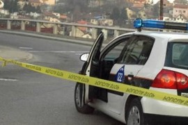 Kombi se zapalio tokom vožnje