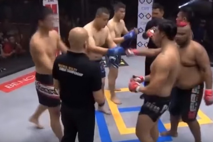 Borba "tri na tri" - nešto najluđe što ćete vidjeti u borilačkim sportovima