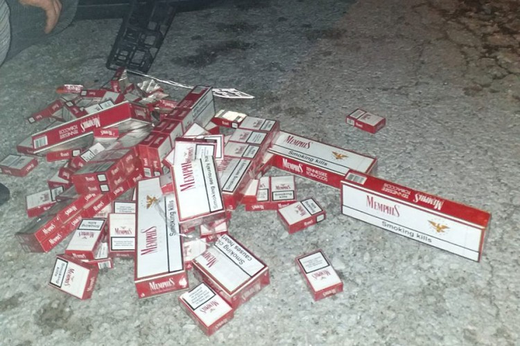 Otkriveno 3.715 kutija cigareta bez akciznih markica