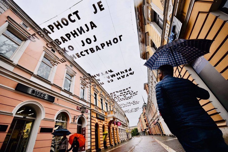 Citati ukrasili banjalučku Gospodsku ulicu