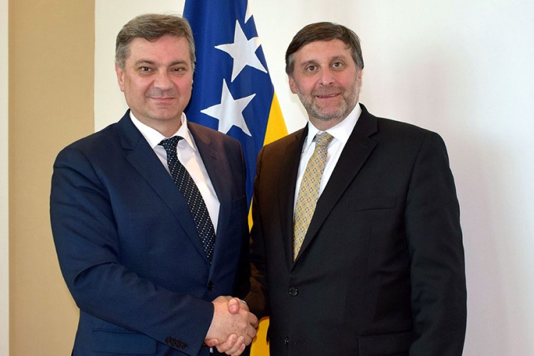 Zvizdić i Palmer: Evroatlantske integracije - spoljnopolitički prioritet