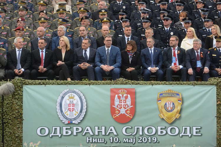 Cvijanović: Veličanstvena vojno-policijska parada u Nišu