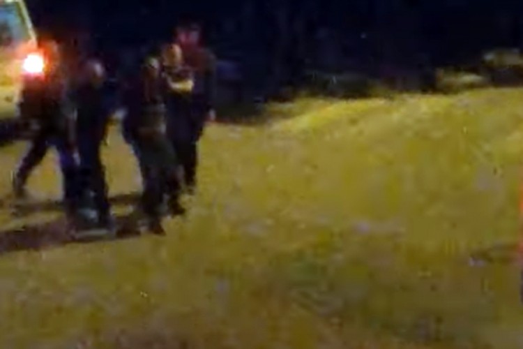 Snimak hapšenja osumnjičenog za pokušaj pljačke pekare u Sarajevu