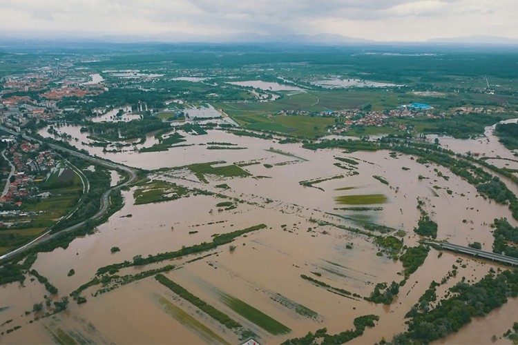 Vodostaji u Hrvatskoj Kostajnici i Karlovcu na vrhuncu