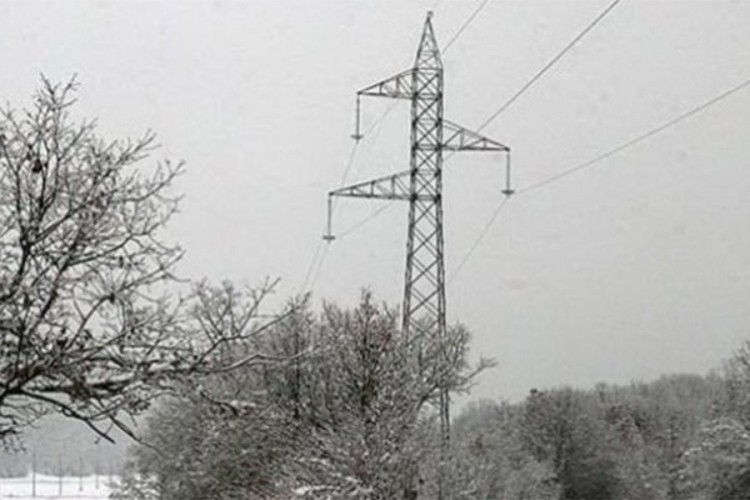 Nema poplava, snijeg izazvao kvar na dalekovodu
