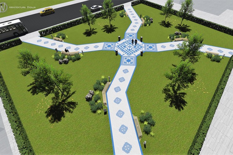 Zmijanjski vez krasiće park u Banjaluci?