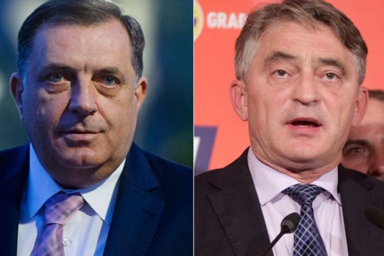 Dodik: S Komšićem sam završio; Komšić: Nismo ni počinjali