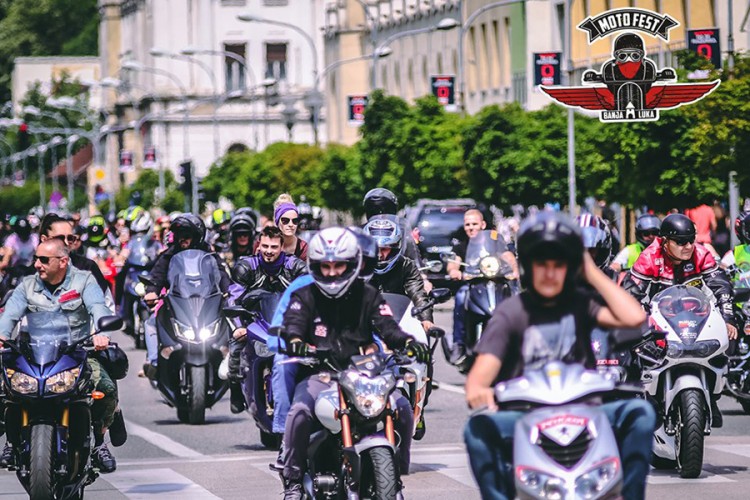 Sutra počinje Moto Fest: Banjaluka domaćin ljubiteljima dvotočkaša