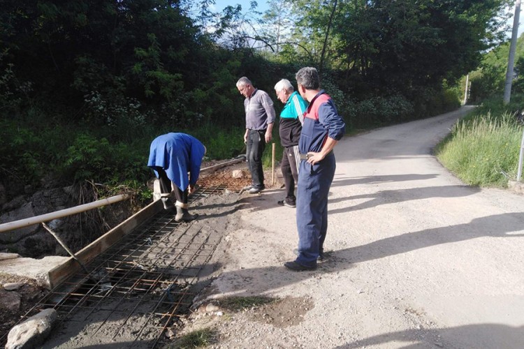 Srbi i Bošnjaci zajednički proširili most na Vranjevskoj rječici