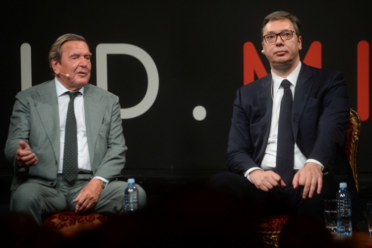 Vučić i Šreder o bombardovanju Srbije