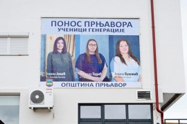 Ponos Prnjavora na bilbordima: Najbolji učenici ukrasili opštinu