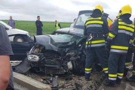 Pet povrijeđenih u lančanom sudaru, ljude iz auta izvlačili ...