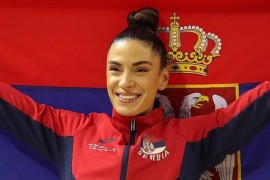 Španovićeva šesta na mitingu u Rimu