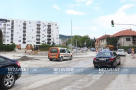 Izgradnja kružnog toka na Laušu: Ili obustava saobraćaja, ili ...