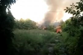 Požar na Petrovaradinskoj tvrđavi