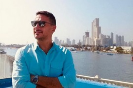 Andrija Milošević pozirao u donjem vešu