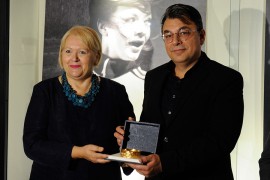 Kopija Zlatne arene Milene Dravić u Kinoteci