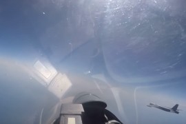 Rusi presreli američki bombarder pa objavili snimak