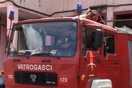 Požar u Gradišci, izgorjela mašina