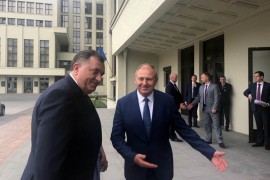 Dodik se sastao sa premijerom Bjelorusije