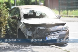 Izgorio automobil vlasnika banjalučkog fudbalskog kluba