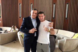 Dodik se u Minsku susreo s Nemanjom Majdovim
