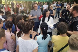 Davidovićeva u Brčkom dočekala djecu sa Kosova i Metohije