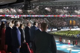 Dodik napustio svečanu ložu tokom defilea sportista sa Kosova