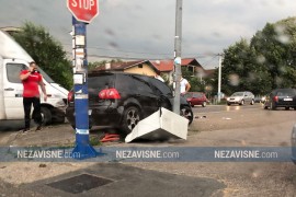 Saobraćajna nezgoda u Trnu