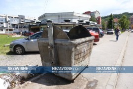 Kontejneri oštećeni, nedostaje korpi