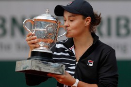 Barti zvanično prva na WTA listi