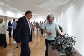 Otvorena izložba skulptura Ljubomira Lackovića