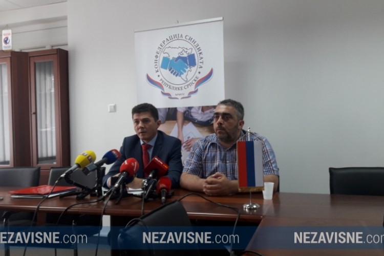 Konfederacija sindikata RS: Opšti kolektivni ugovor da se odnosi na sve radnike