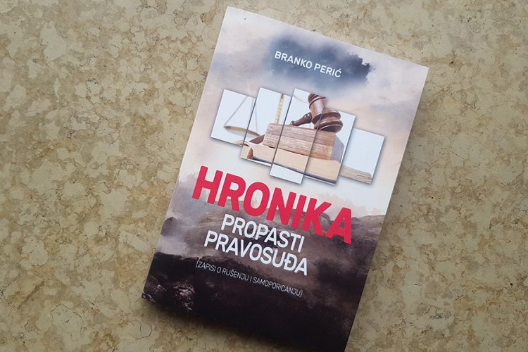 Promovisana knjiga sudije i publiciste Branka Perića