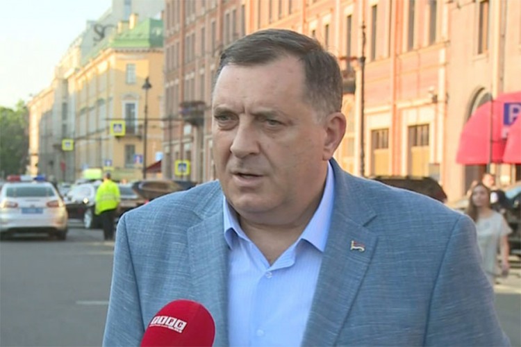 Dodik: Informisaću Lavrova o problemu formiranja vlasti na nivou BiH