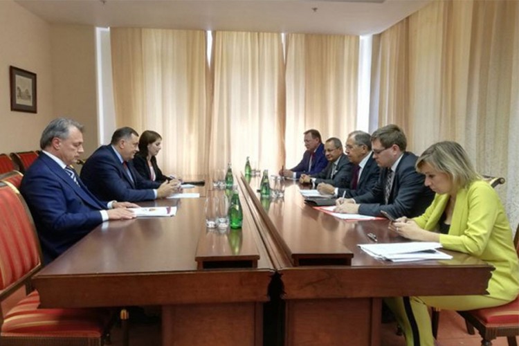 Dodik-Lavrov: Ojačaćemo i očuvati naftnu industriju Srpske
