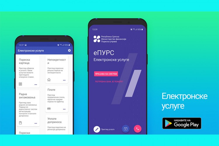 Klikom na telefonu do poreskih evidencija