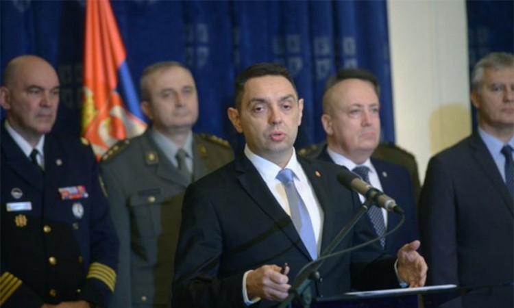 Vulin: U slučaju eventualnog konflikta računamo na pomoć Rusije i Kine