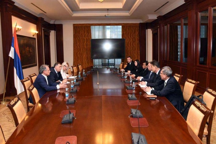 Dodik razgovarao sa investitorima o ulaganjima u infrastrukturu