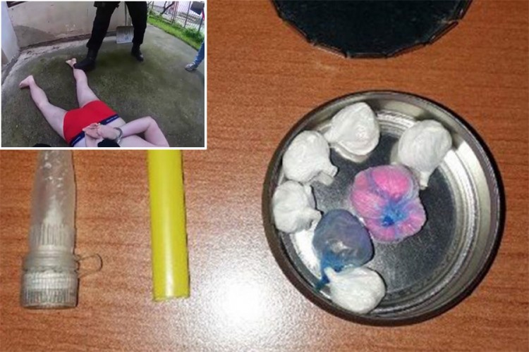 Uhapšen u crvenim gaćama zbog droge