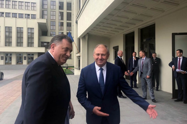 Dodik se sastao sa premijerom Bjelorusije