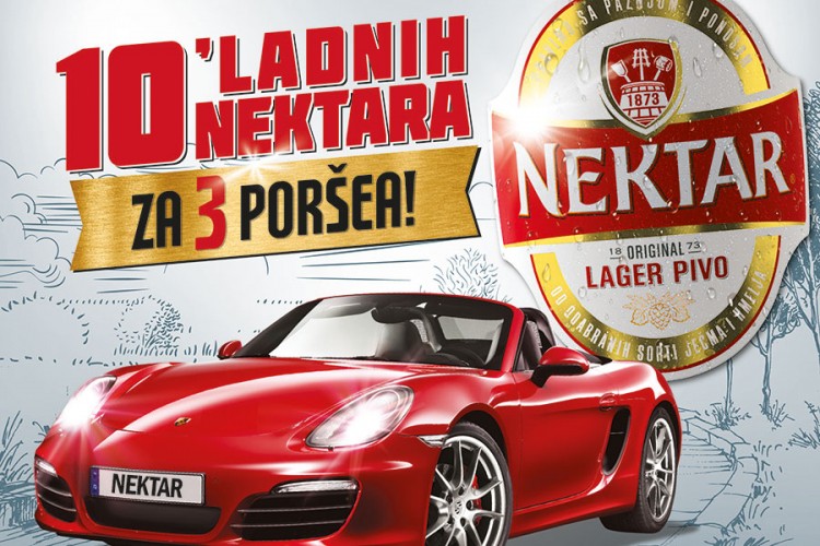 Stotine hiljada ljubitelja Nektara u trci za tri Poršea