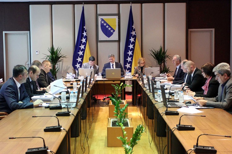 Savjet ministara BiH odgodio raspravu o privremenom finansiranju