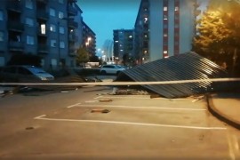Nevrijeme u Hrvatskoj: Vjetar nosio krovove u Zagrebu