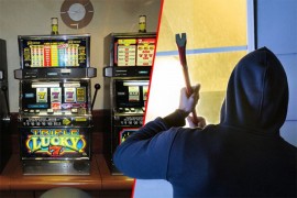 Oštetio aparat na sreću u sportskoj kladionici